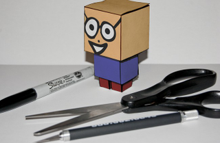 Illustration for article titled DIY Papercraft Steve Jobs: Enact Your "One more thing..." Fantasy